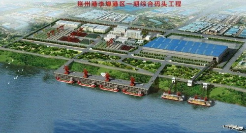 湖北一永久性砂石集并中心建成，總投資約2.5億元，年設(shè)計(jì)吞吐量360萬(wàn)噸
