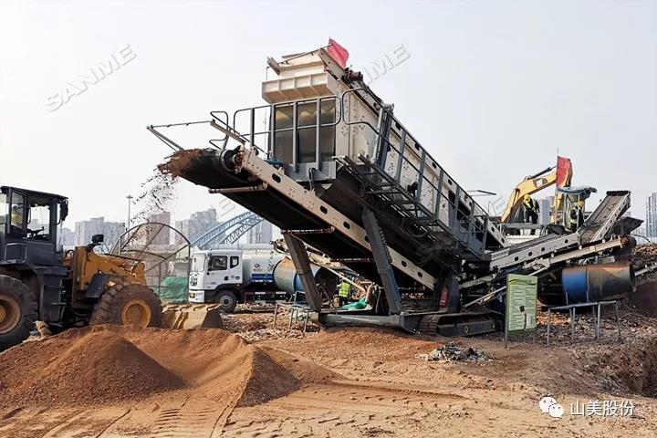 上海山美股份｜深耕履帶移動式破碎篩分市場，為客戶締造卓越價值