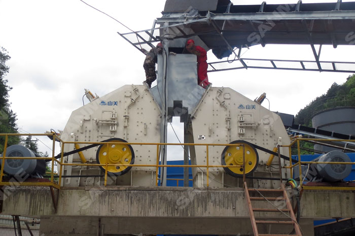 反擊式破碎機如何安裝、調(diào)試、維修，上海山美為你解答