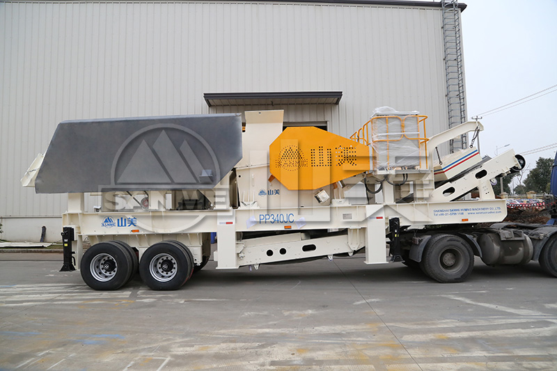為什么說顎式移動破碎機(jī)，破碎大理石，碎料效果更好