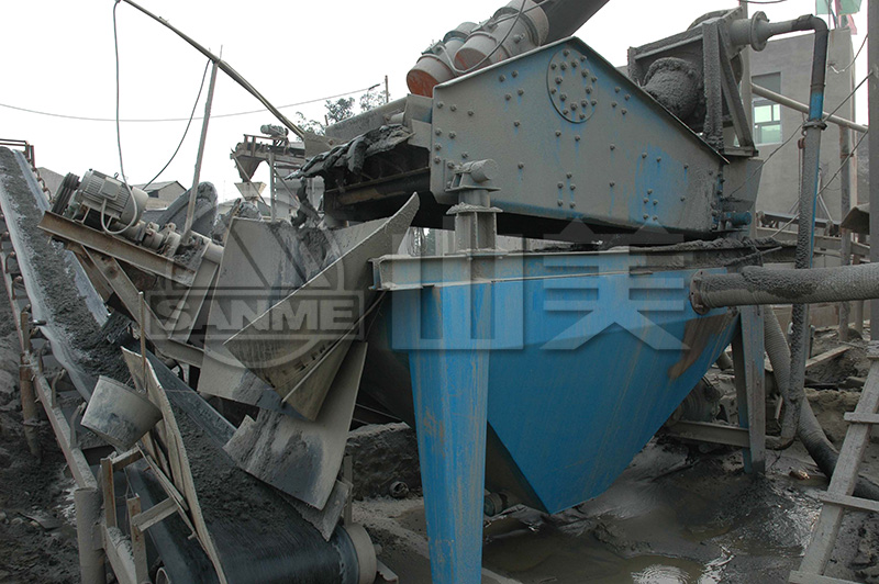機(jī)制砂成品含泥量大怎么處理？